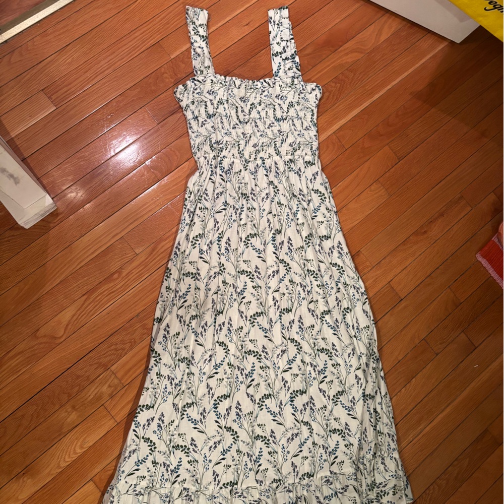 Zara Floral cinched top Maxi Dress - Picture 8 of 8